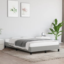 Bedframe Stof Lichtgrijs 120 x 200 cm 25 cm