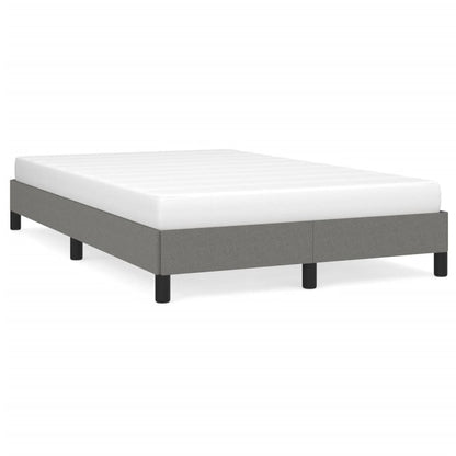 Bedframe Stof Donkergrijs 120 x 200 cm 25 cm