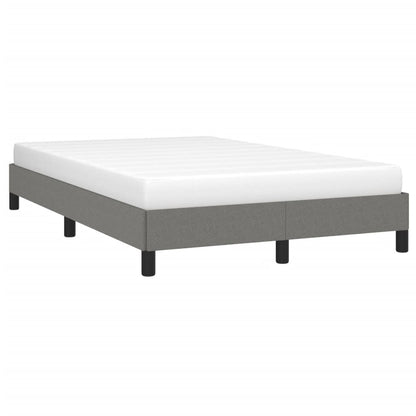 Bedframe Stof Donkergrijs 120 x 200 cm 25 cm