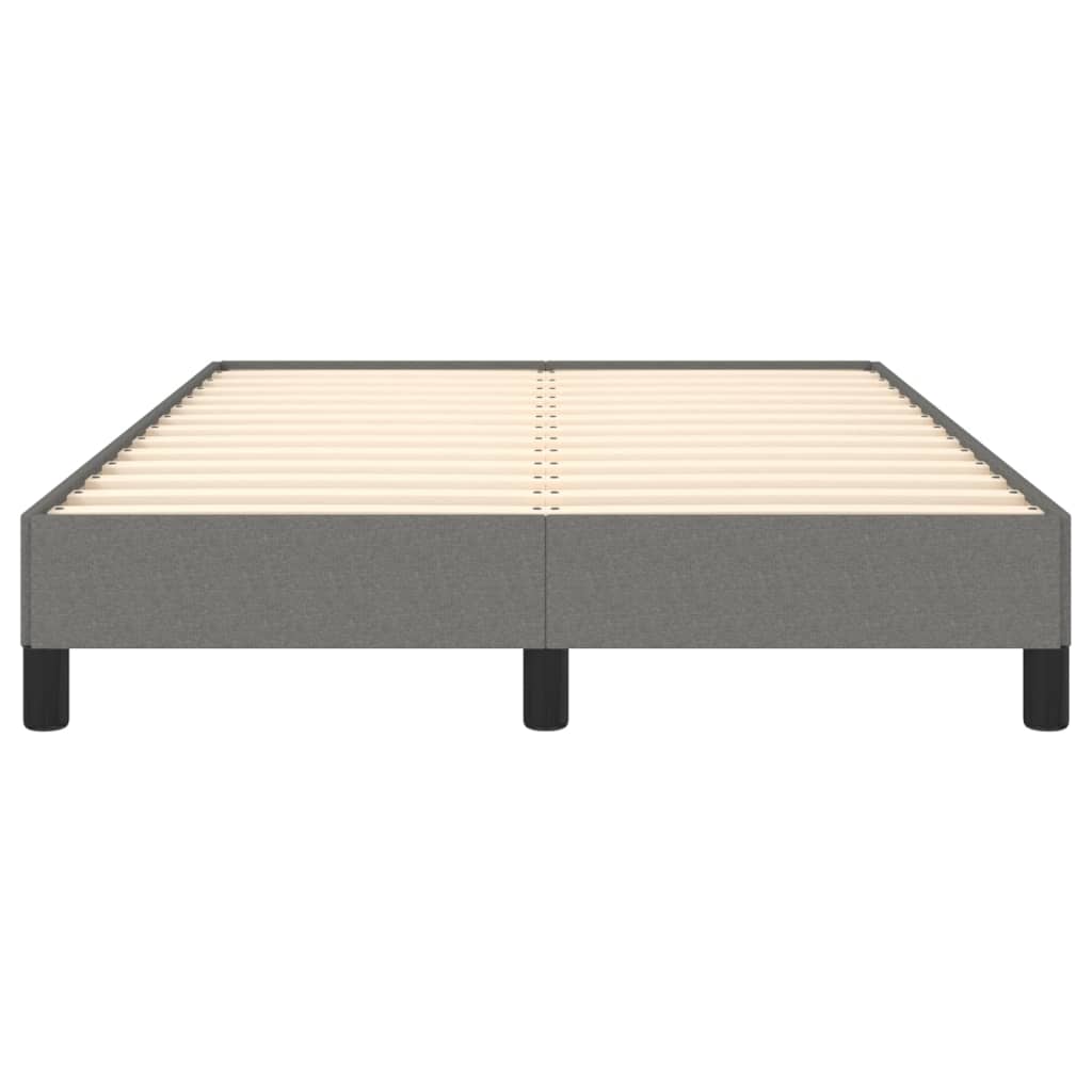 Bedframe Stof Donkergrijs 120 x 200 cm 25 cm