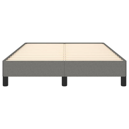 Bedframe Stof Donkergrijs 120 x 200 cm 25 cm