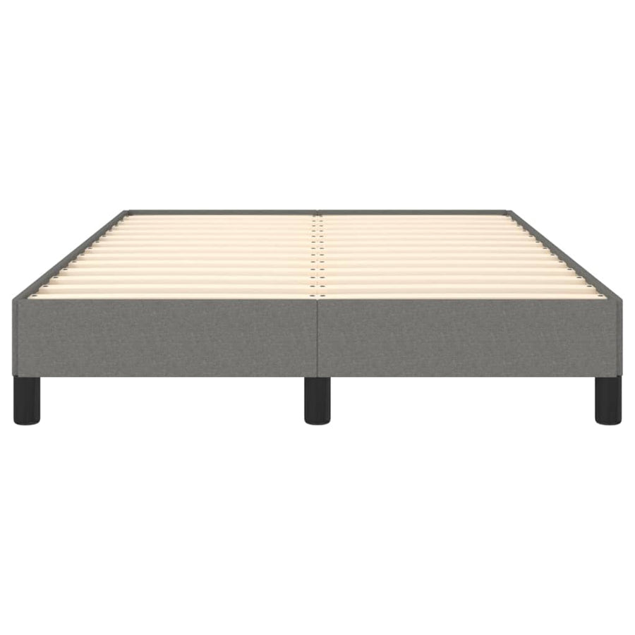 Bedframe Stof Donkergrijs 120 x 200 cm 25 cm