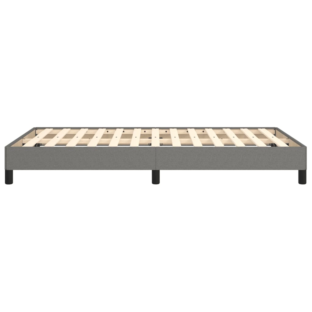 Bedframe Stof Donkergrijs 120 x 200 cm 25 cm
