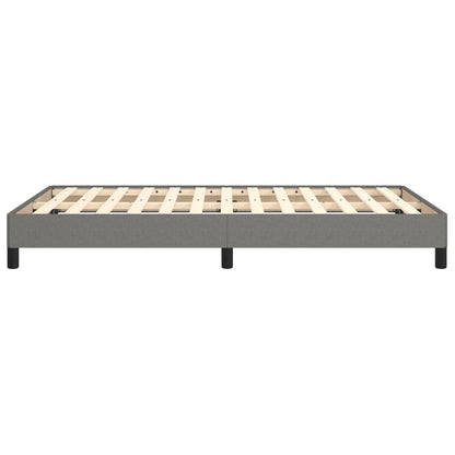 Bedframe Stof Donkergrijs 120 x 200 cm 25 cm