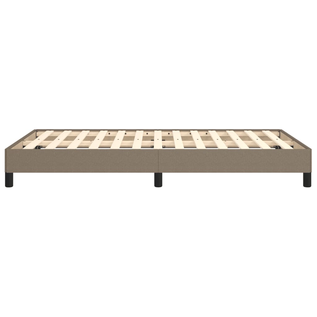 Bedframe Stof Taupe 120 x 200 cm 25 cm