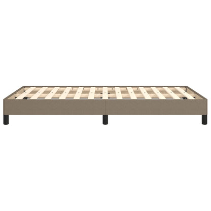 Bedframe Stof Taupe 120 x 200 cm 25 cm