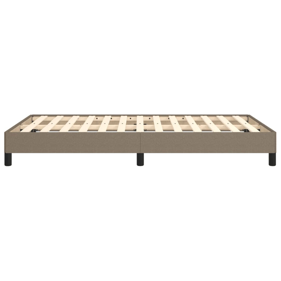 Bedframe Stof Taupe 120 x 200 cm 25 cm