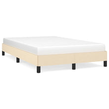 Bedframe Stof Kleurig Crème 120 x 200 cm 25 cm
