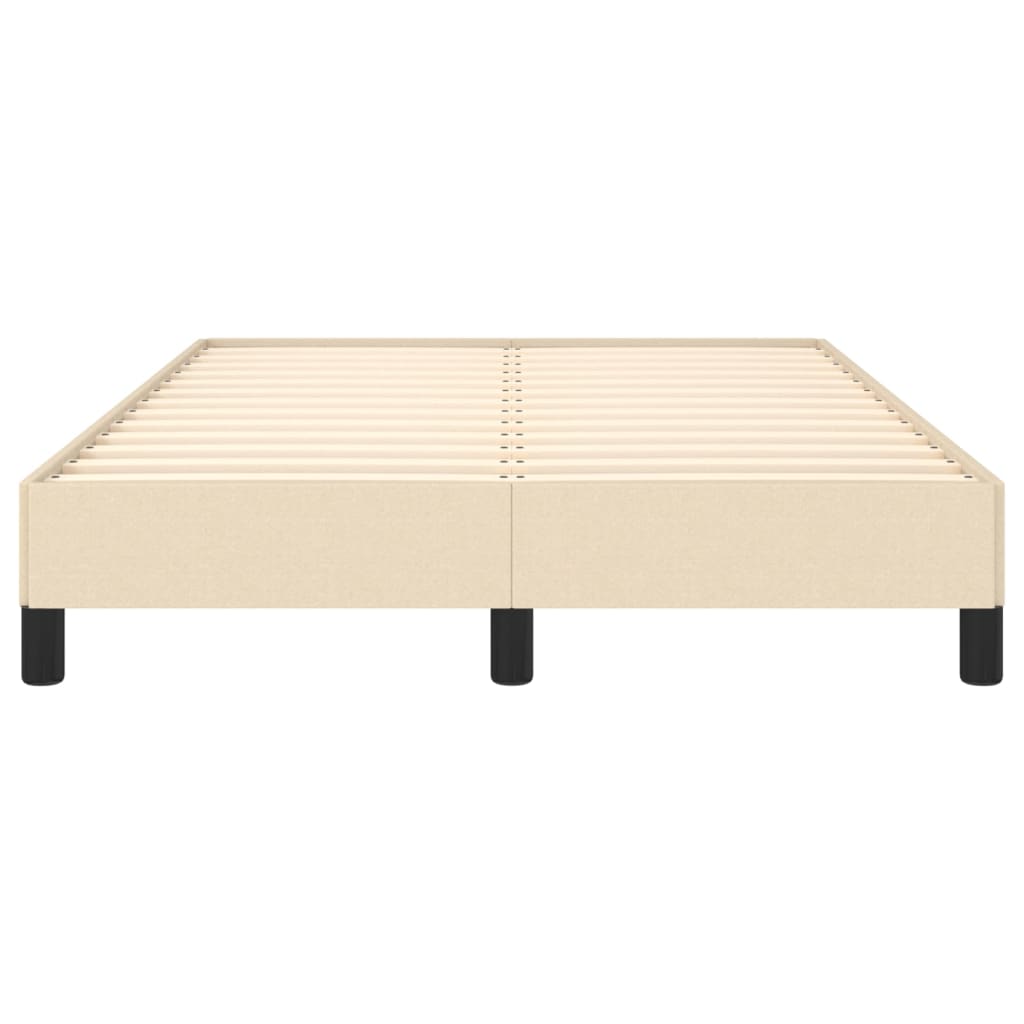 Bedframe Stof Kleurig Crème 120 x 200 cm 25 cm
