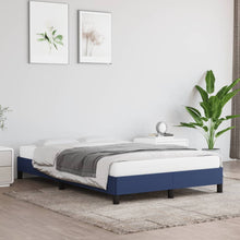 Bedframe Stof Blauw 120 x 200 cm 25 cm