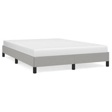 Bedframe Stof Lichtgrijs 140 x 190 cm 25 cm