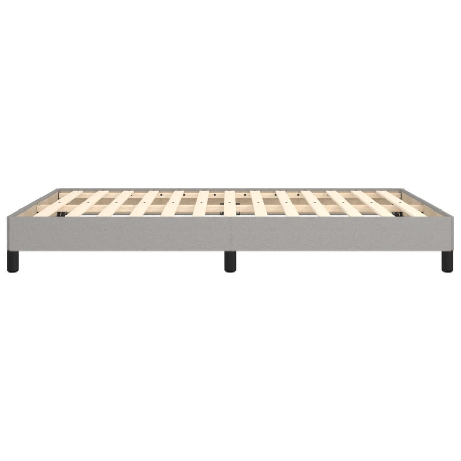 Bedframe Stof Lichtgrijs 140 x 190 cm 25 cm