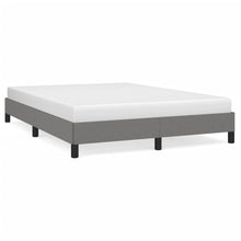 Bedframe Stof Donkergrijs 140 x 190 cm 25 cm