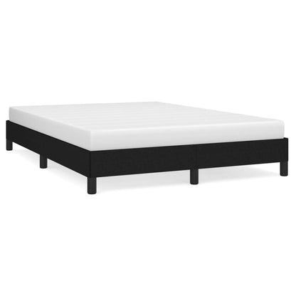 Bedframe Stof Zwart 140 x 190 cm 25 cm