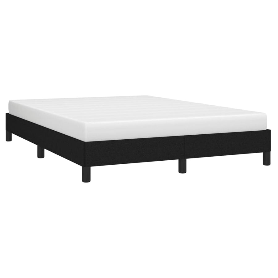 Bedframe Stof Zwart 140 x 190 cm 25 cm