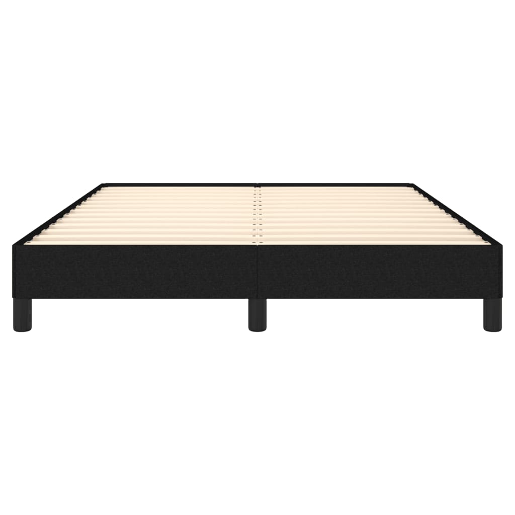 Bedframe Stof Zwart 140 x 190 cm 25 cm