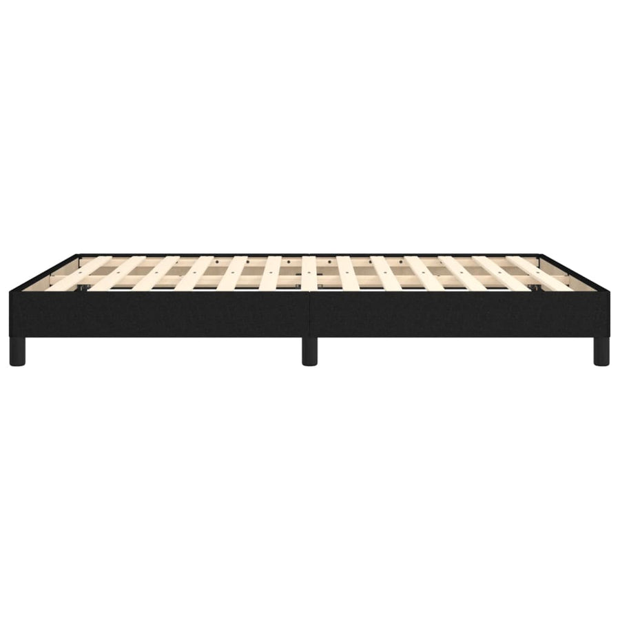 Bedframe Stof Zwart 140 x 190 cm 25 cm