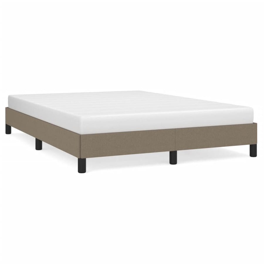 Bedframe Stof Taupe 140 x 190 cm 25 cm