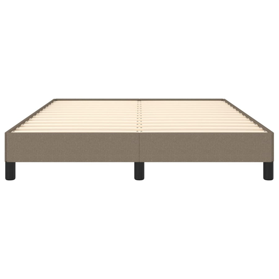 Bedframe Stof Taupe 140 x 190 cm 25 cm