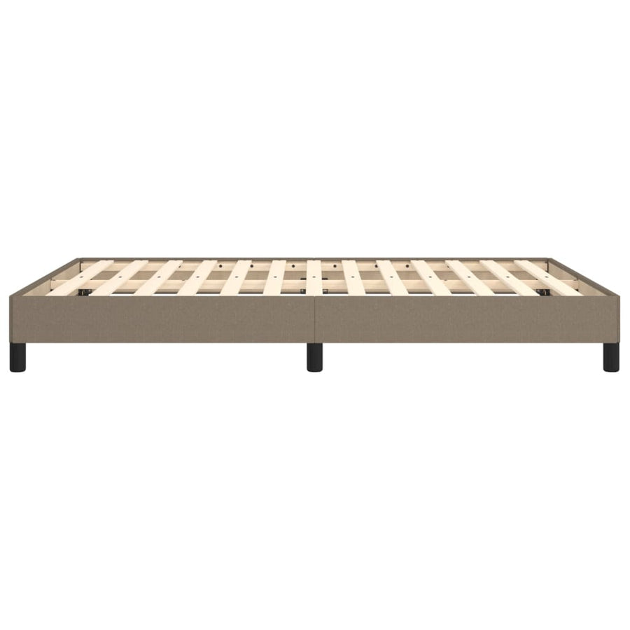 Bedframe Stof Taupe 140 x 190 cm 25 cm