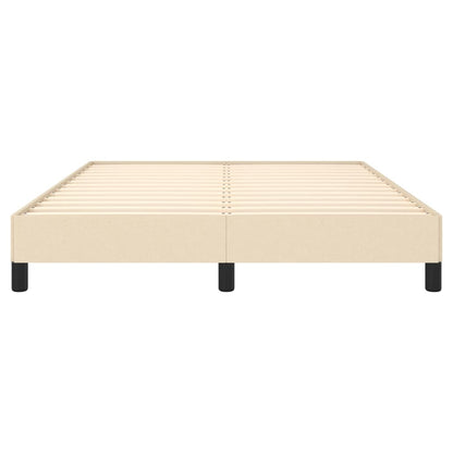 Bedframe Stof Kleurig Crème 140 x 190 cm 25 cm