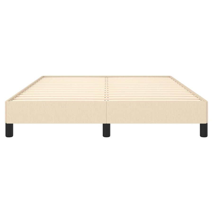 Bedframe Stof Kleurig Crème 140 x 190 cm 25 cm