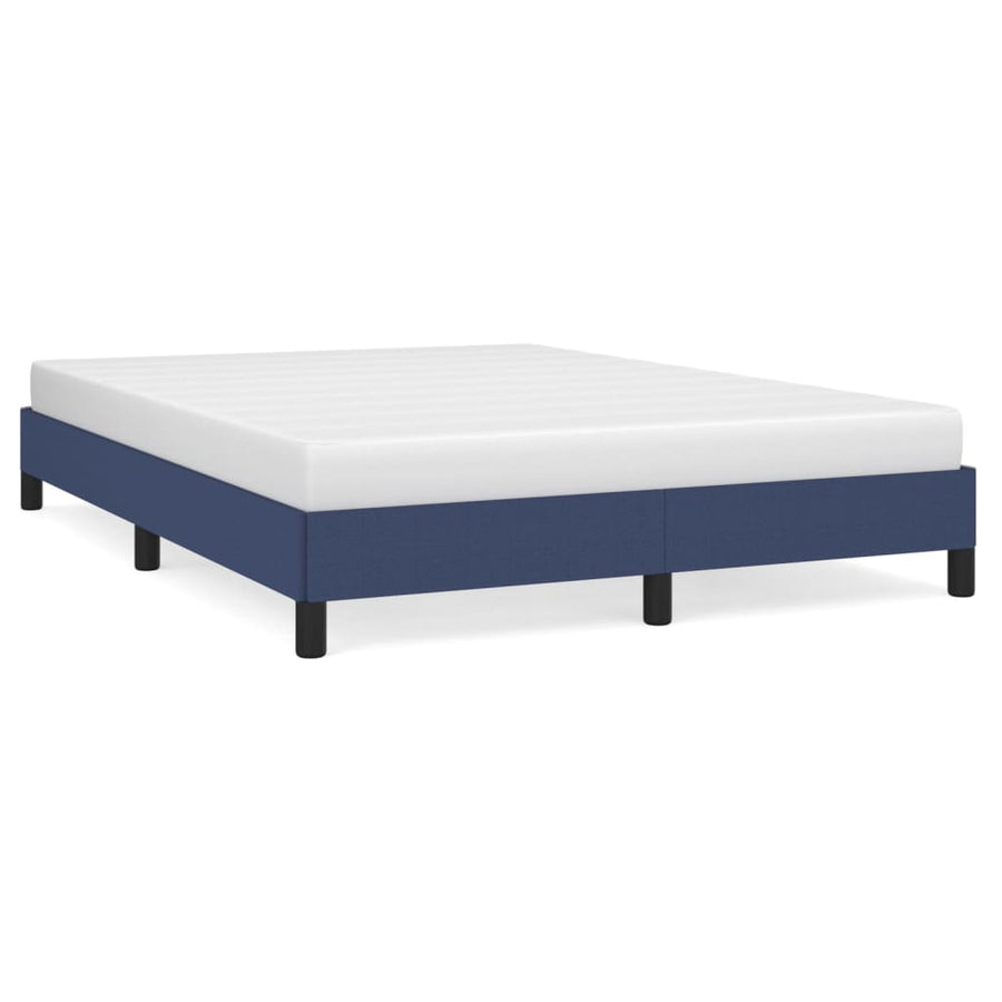 Bedframe Stof Blauw 140 x 190 cm 25 cm