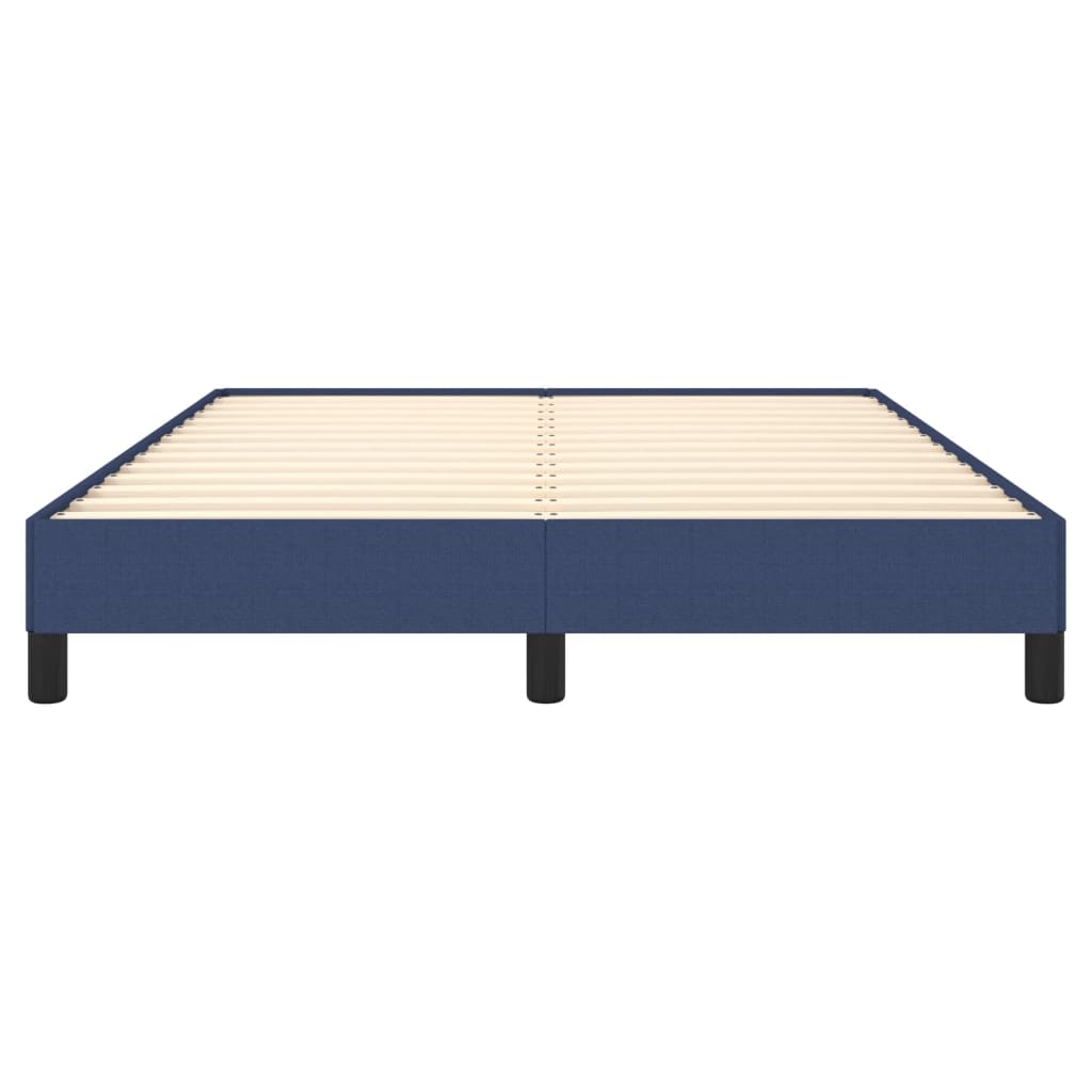 Bedframe Stof Blauw 140 x 190 cm 25 cm