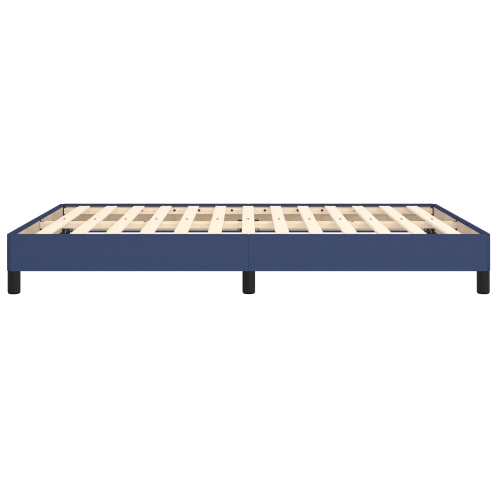 Bedframe Stof Blauw 140 x 190 cm 25 cm
