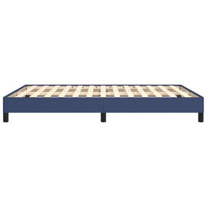 Bedframe Stof Blauw 140 x 190 cm 25 cm
