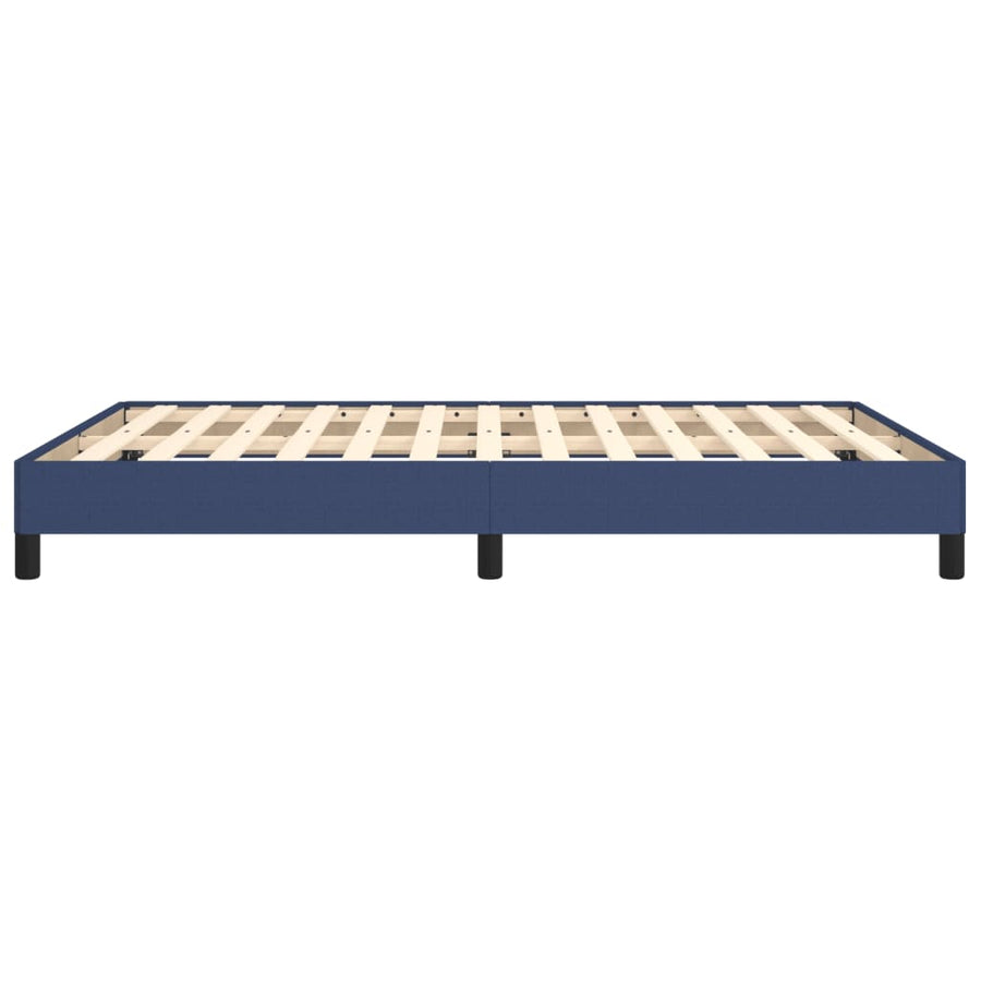 Bedframe Stof Blauw 140 x 190 cm 25 cm