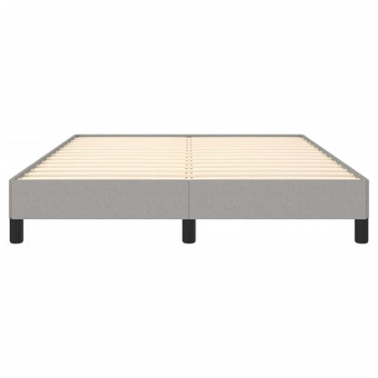Bedframe Stof Lichtgrijs 140 x 200 cm 25 cm