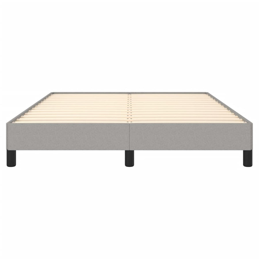 Bedframe Stof Lichtgrijs 140 x 200 cm 25 cm