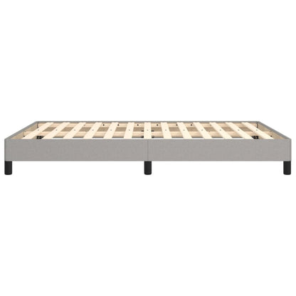 Bedframe Stof Lichtgrijs 140 x 200 cm 25 cm