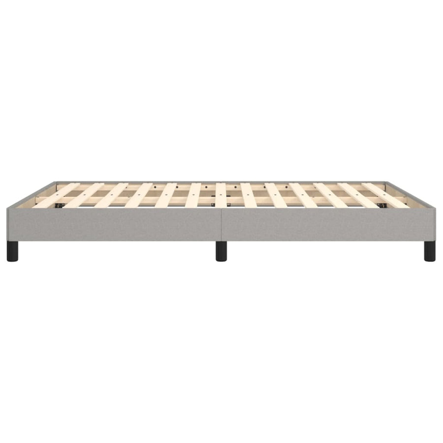 Bedframe Stof Lichtgrijs 140 x 200 cm 25 cm