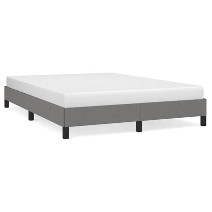 Bedframe Stof Donkergrijs 140 x 200 cm 25 cm