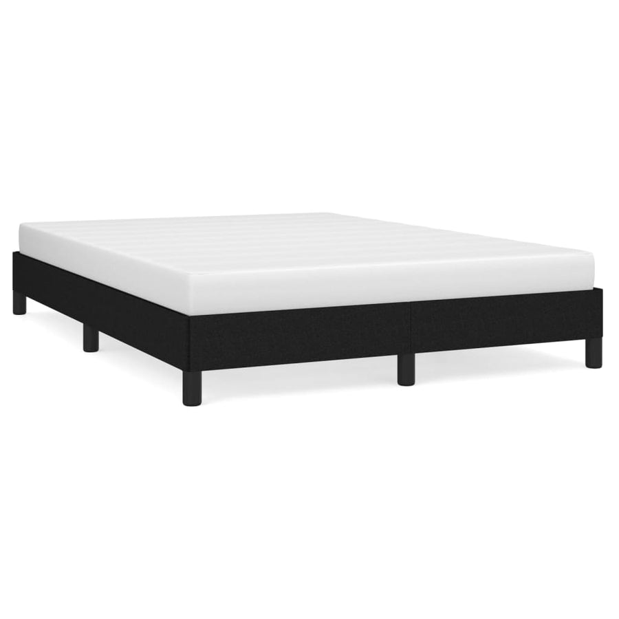 Bedframe Stof Zwart 140 x 200 cm 25 cm