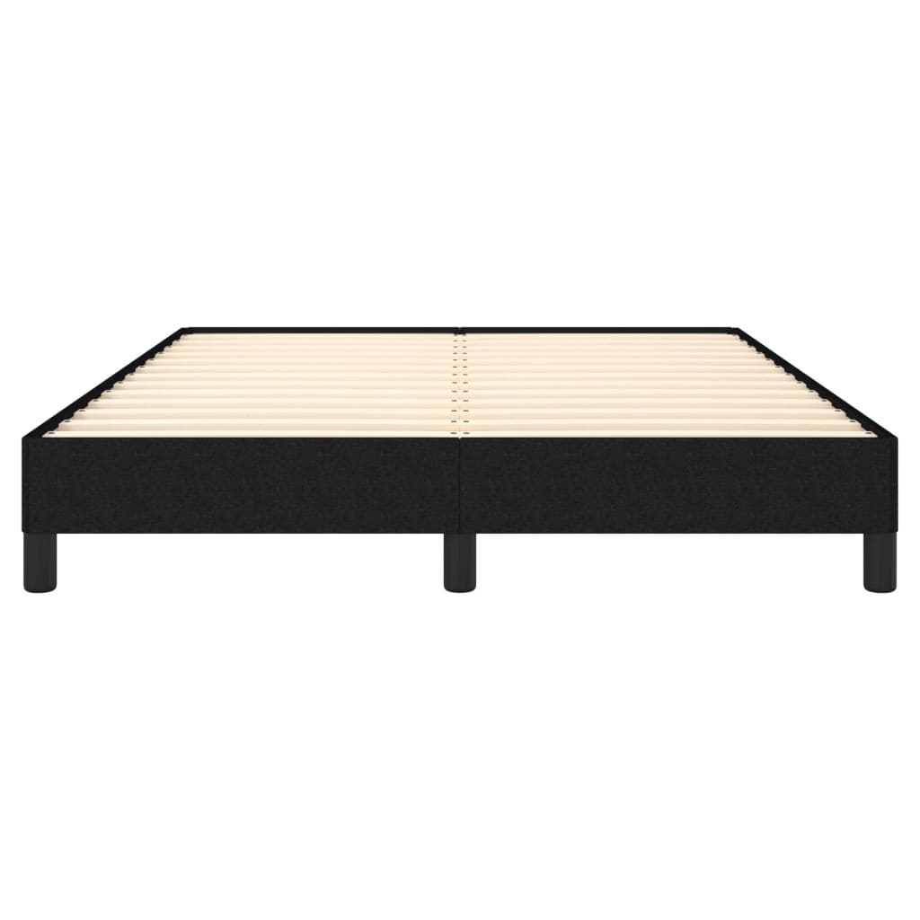 Bedframe Stof Zwart 140 x 200 cm 25 cm