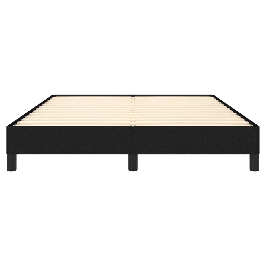 Bedframe Stof Zwart 140 x 200 cm 25 cm