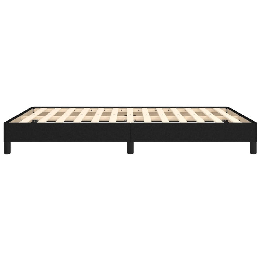 Bedframe Stof Zwart 140 x 200 cm 25 cm