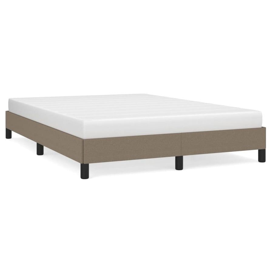 Bedframe Stof Taupe 140 x 200 cm 25 cm