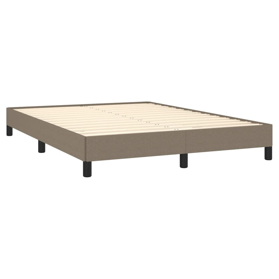 Bedframe Stof Taupe 140 x 200 cm 25 cm