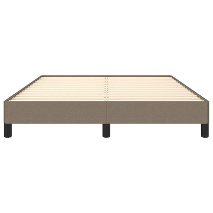 Bedframe Stof Taupe 140 x 200 cm 25 cm