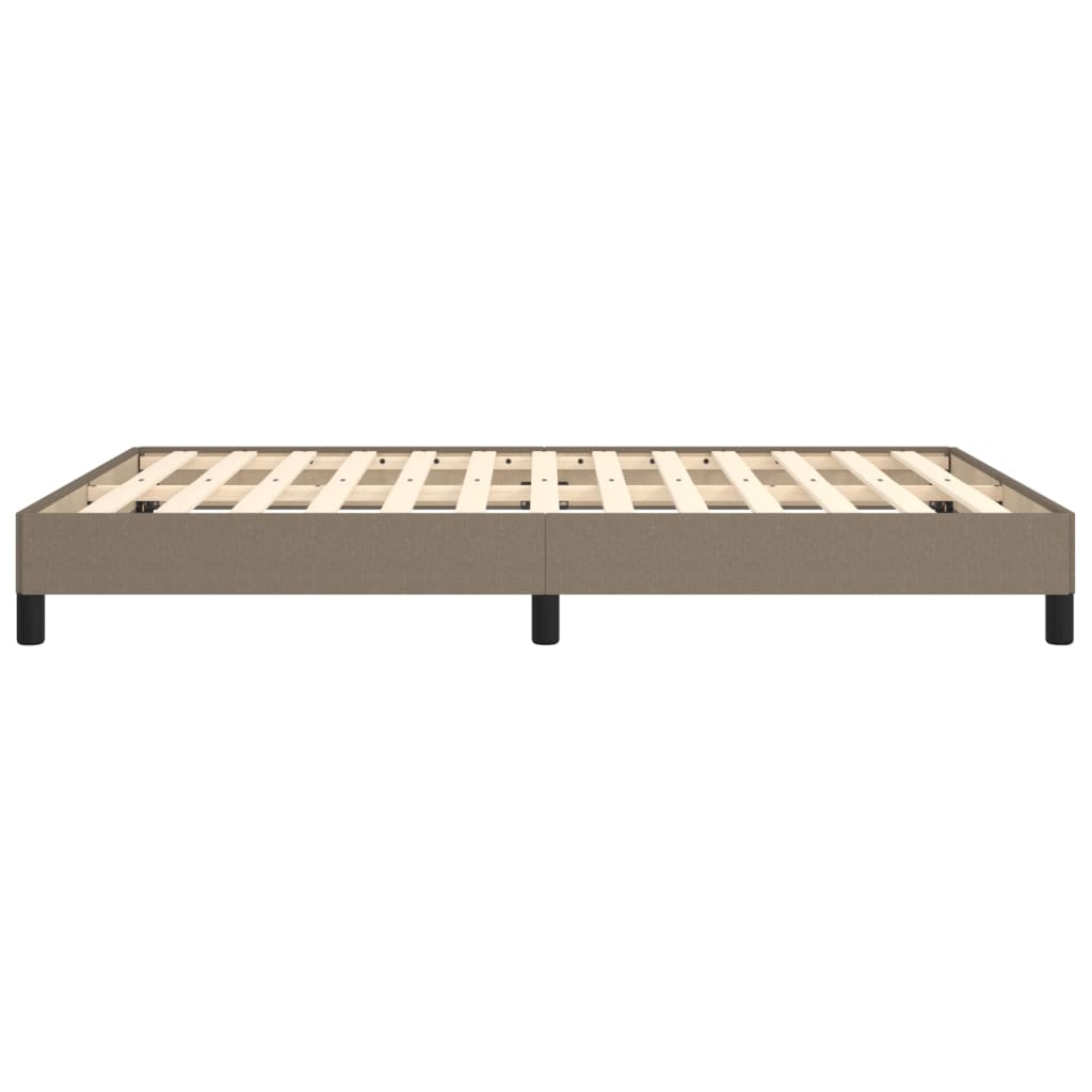 Bedframe Stof Taupe 140 x 200 cm 25 cm