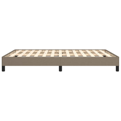 Bedframe Stof Taupe 140 x 200 cm 25 cm