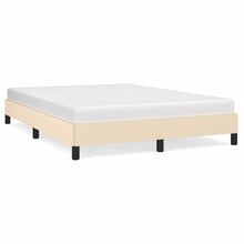Bedframe Stof Kleurig Crème 140 x 200 cm 25 cm