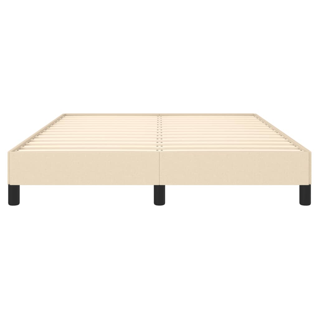 Bedframe Stof Kleurig Crème 140 x 200 cm 25 cm