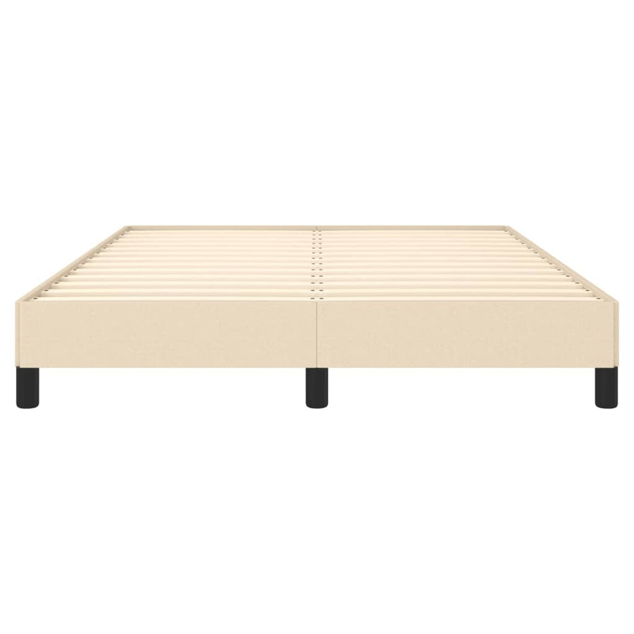 Bedframe Stof Kleurig Crème 140 x 200 cm 25 cm