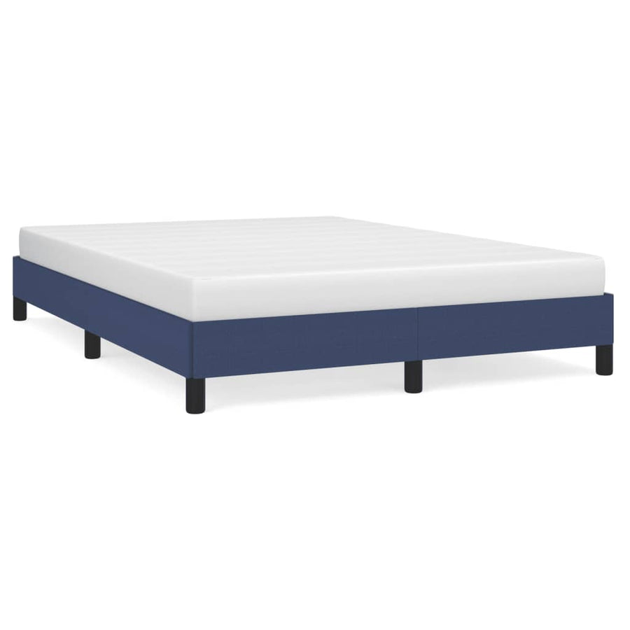 Bedframe Stof Blauw 140 x 200 cm 25 cm