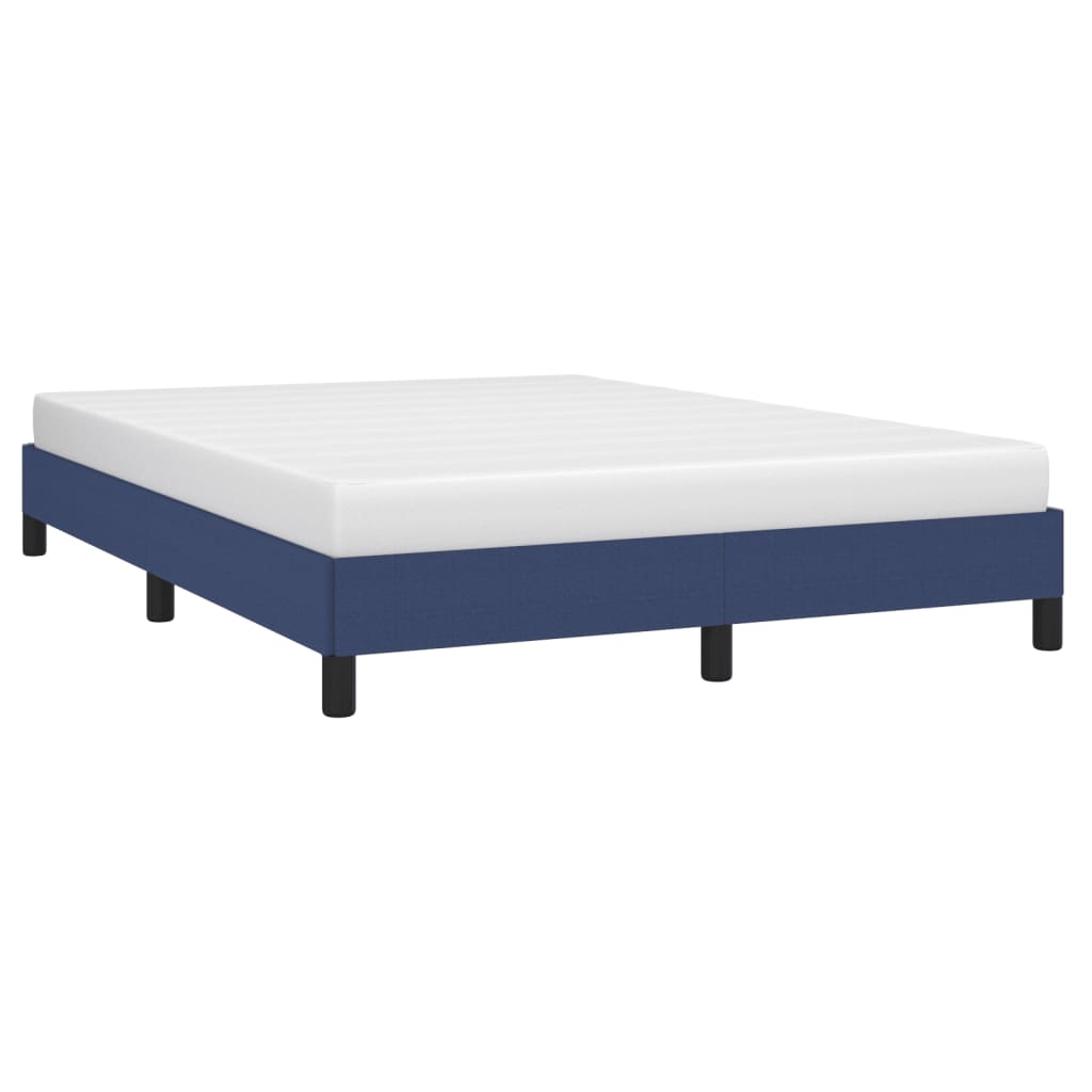 Bedframe Stof Blauw 140 x 200 cm 25 cm